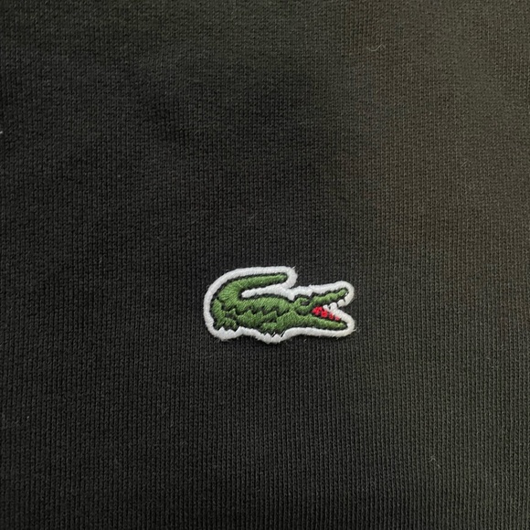 Black Lacoste Crew Neck Sweater (M) - Picture 7 of 7